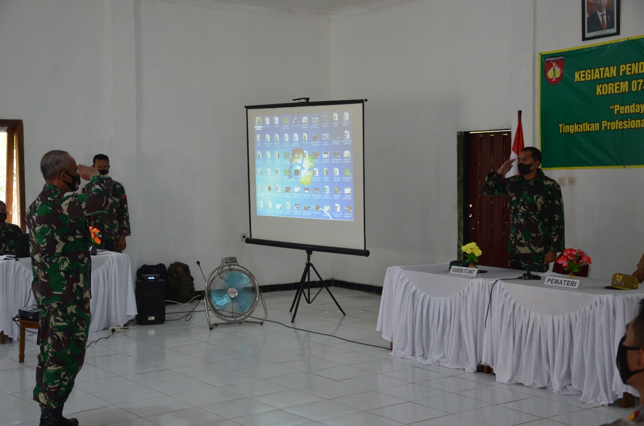 Melalui Pendayagunaan Koramil Model, Kita Tingkatkan Profesionalisme Prajurit Apkowil 